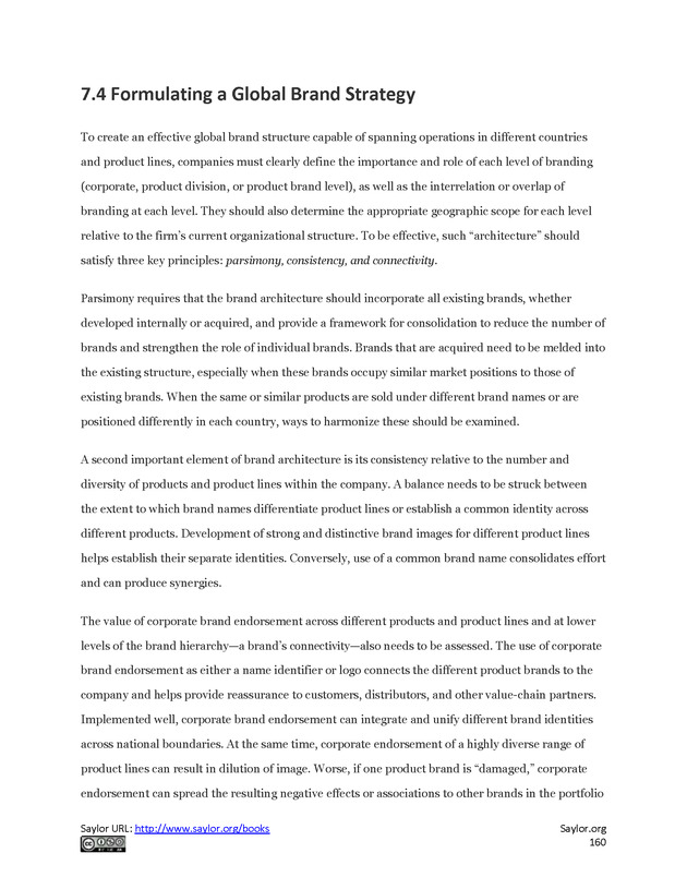 Fundamentals of Global Strategy - Page 160